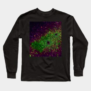 Black Panther Art - Glowing Edges 133 Long Sleeve T-Shirt